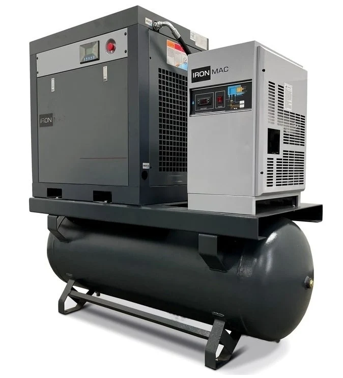 Винтовой компрессор IRONMAC IC 7,5/8 B DF 500L
