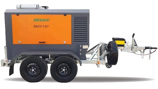 Дизельный компрессор Denair DACY-6/9